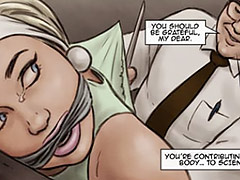 The narrative unfolds with gripping intensity, centering on the power dynamics between Lucy and her captors within a fictional, cartoon universe, Slasher fansadox 667 The High Ride