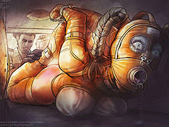 Now I spend my days licking her feet,..