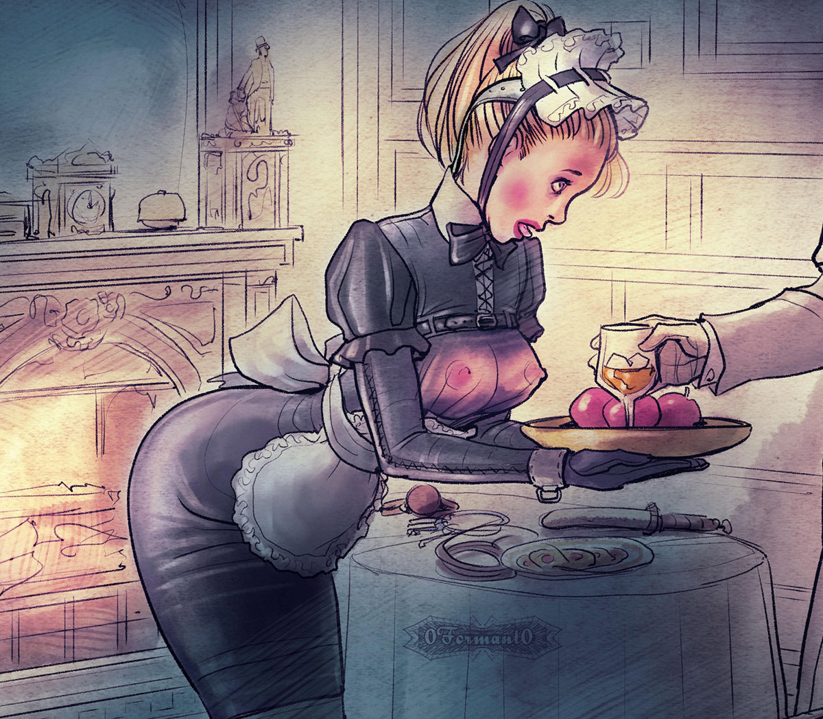 Intricate, sensual showcases of restraints, gags, and BDSM accessories, celebrating the artistry of fetish equipment