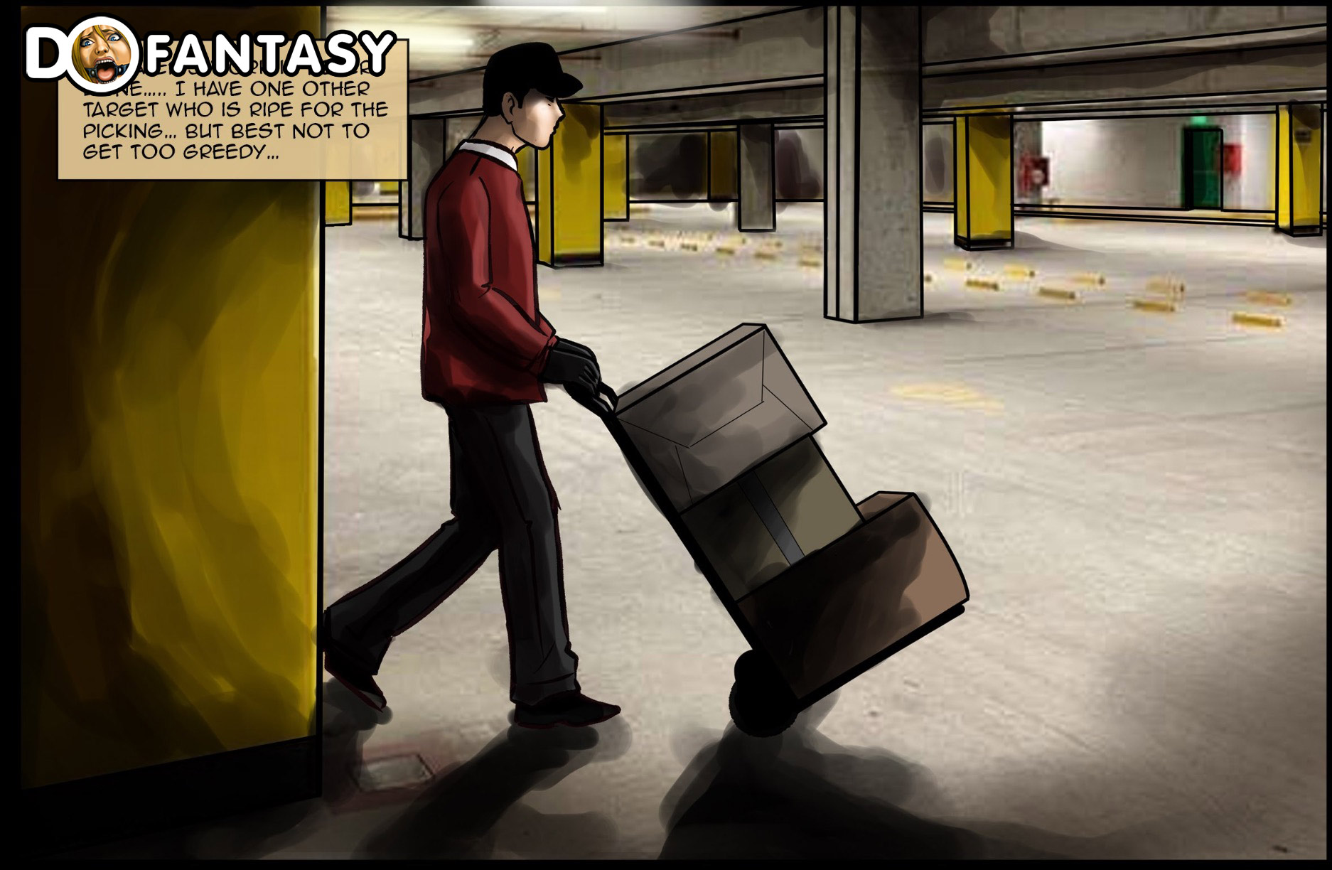 Bondage, sensory play, and negotiated dominance dynamics during carefully staged journeys and encounters